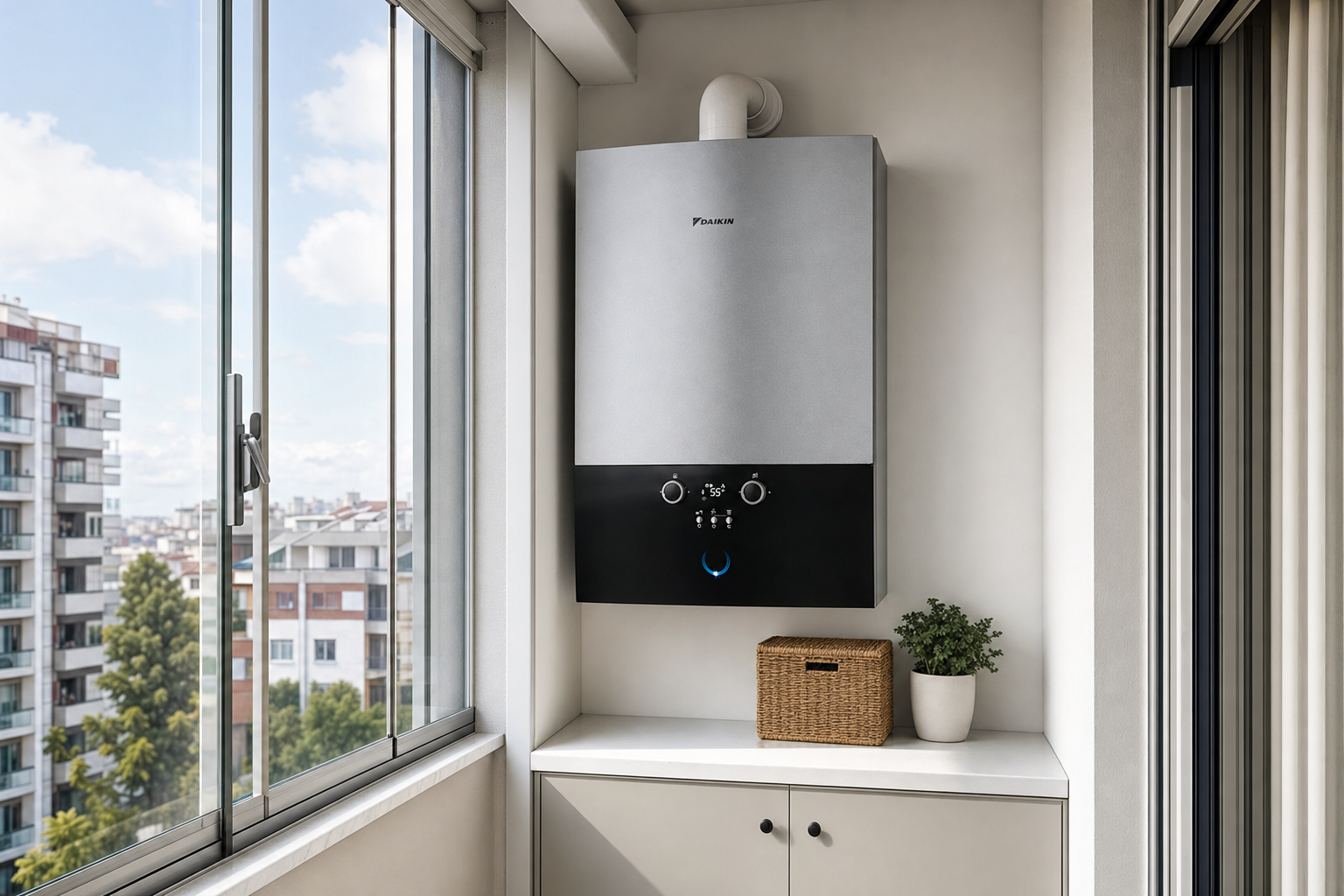 Daikin Yoğuşmalı Kombiler — Her yere uyan sessiz tasarım
